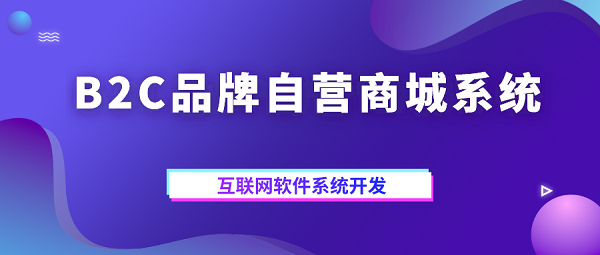 B2C电商商城系统小程序开发