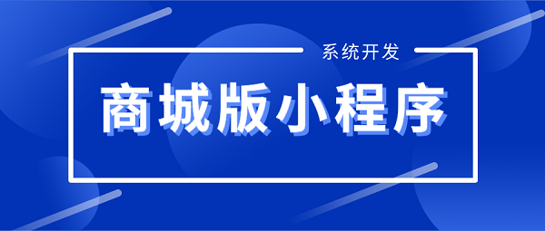 手机下单商城版小程序开发制作